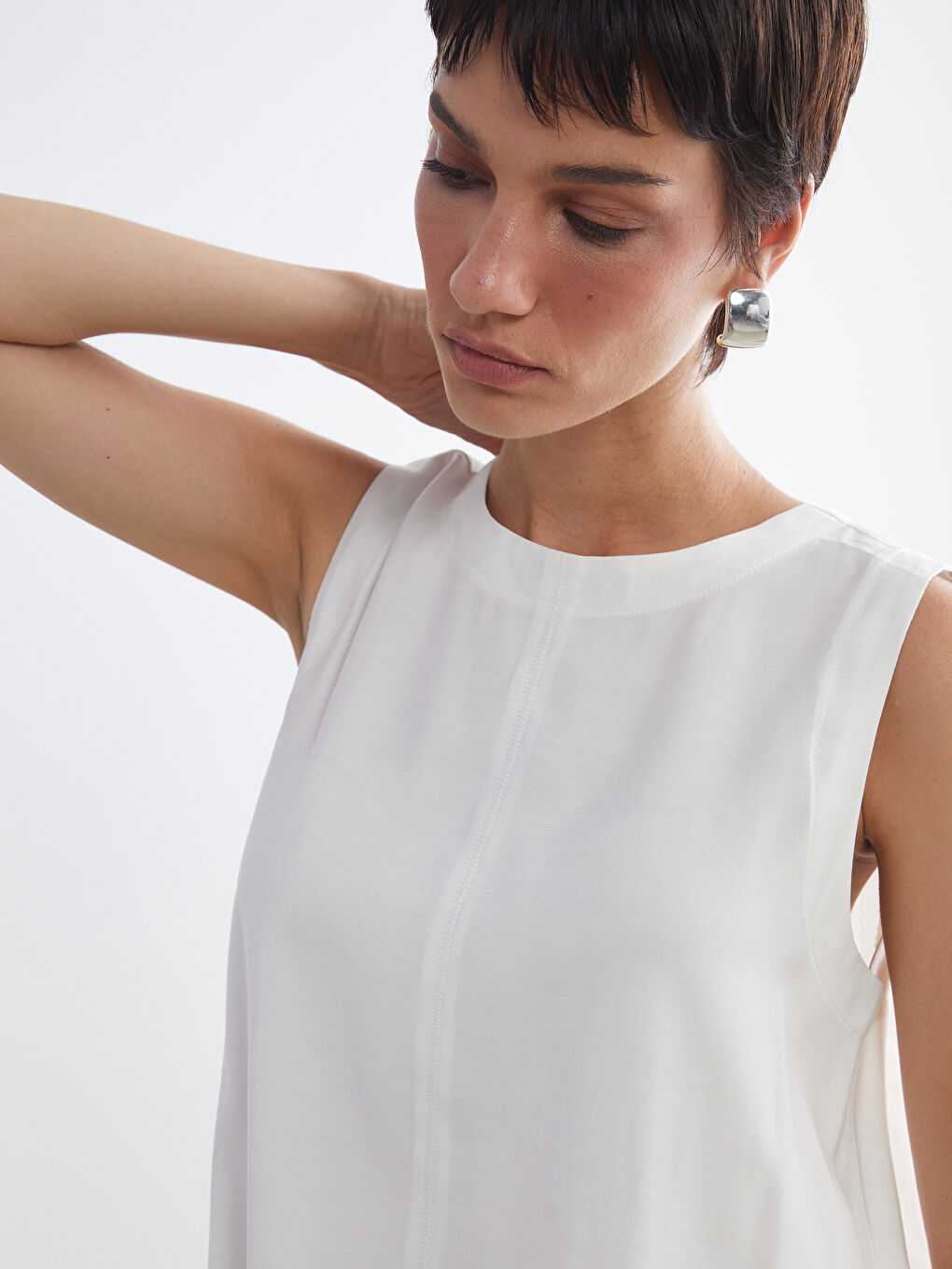 LCW Vision Woman ECRU Blouse -W59144Z8-R9J