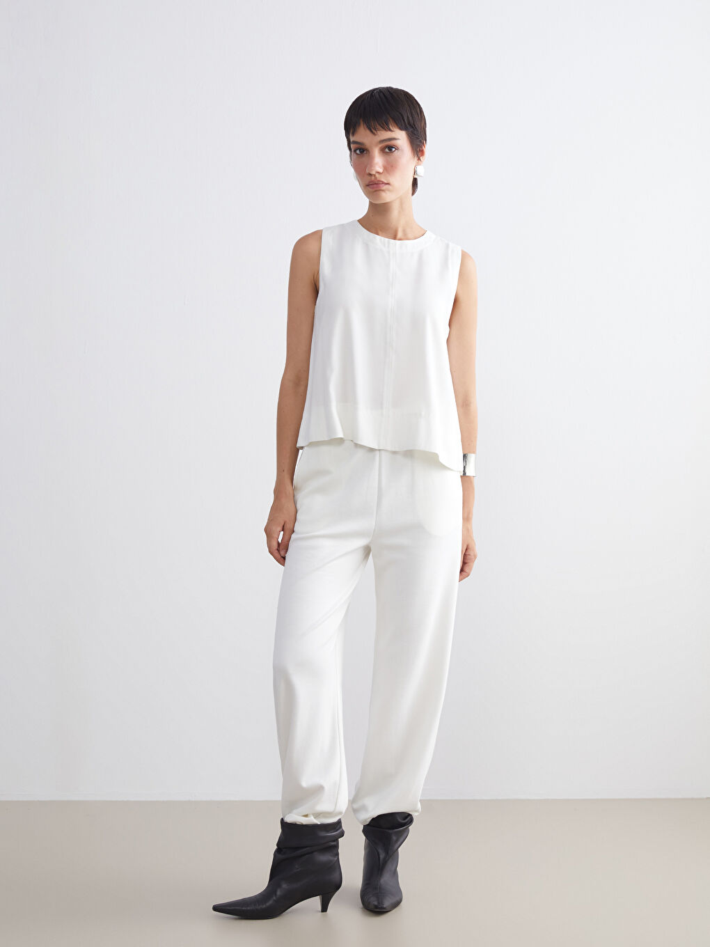 LCW Vision Woman ECRU Blouse -W59144Z8-R9J