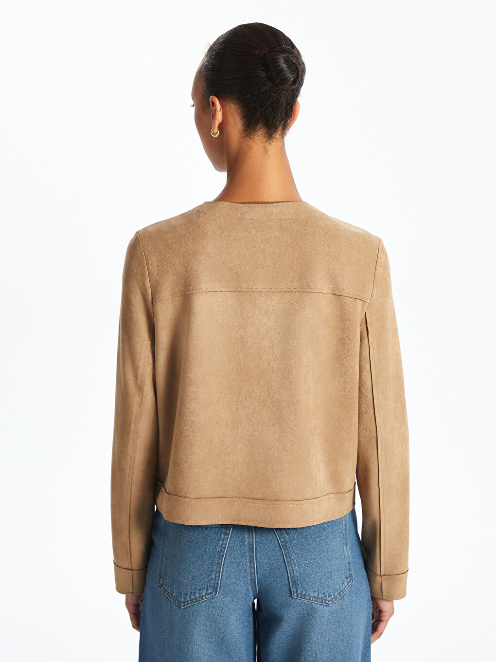 LCW Vision Woman BEIGE Jacket -W59145Z8-DFV