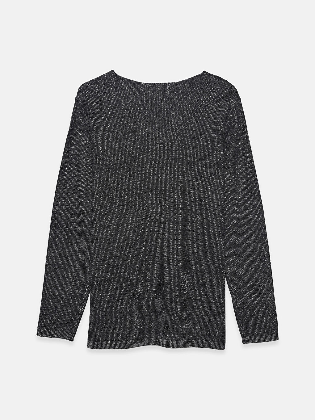 Pull-over en Tricot à Encolure en V pour Femmes-1