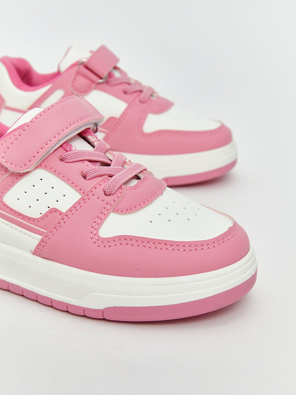 Baby Girls' Sneakers with Laces & Hook-and-Loop-2