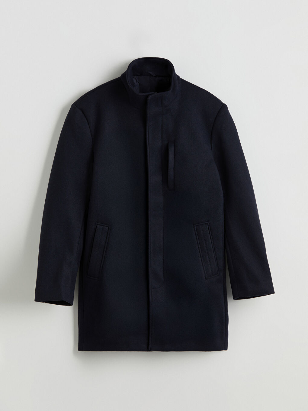 Large Size Standard Fit Funnel Neck Men's Cachet Coat