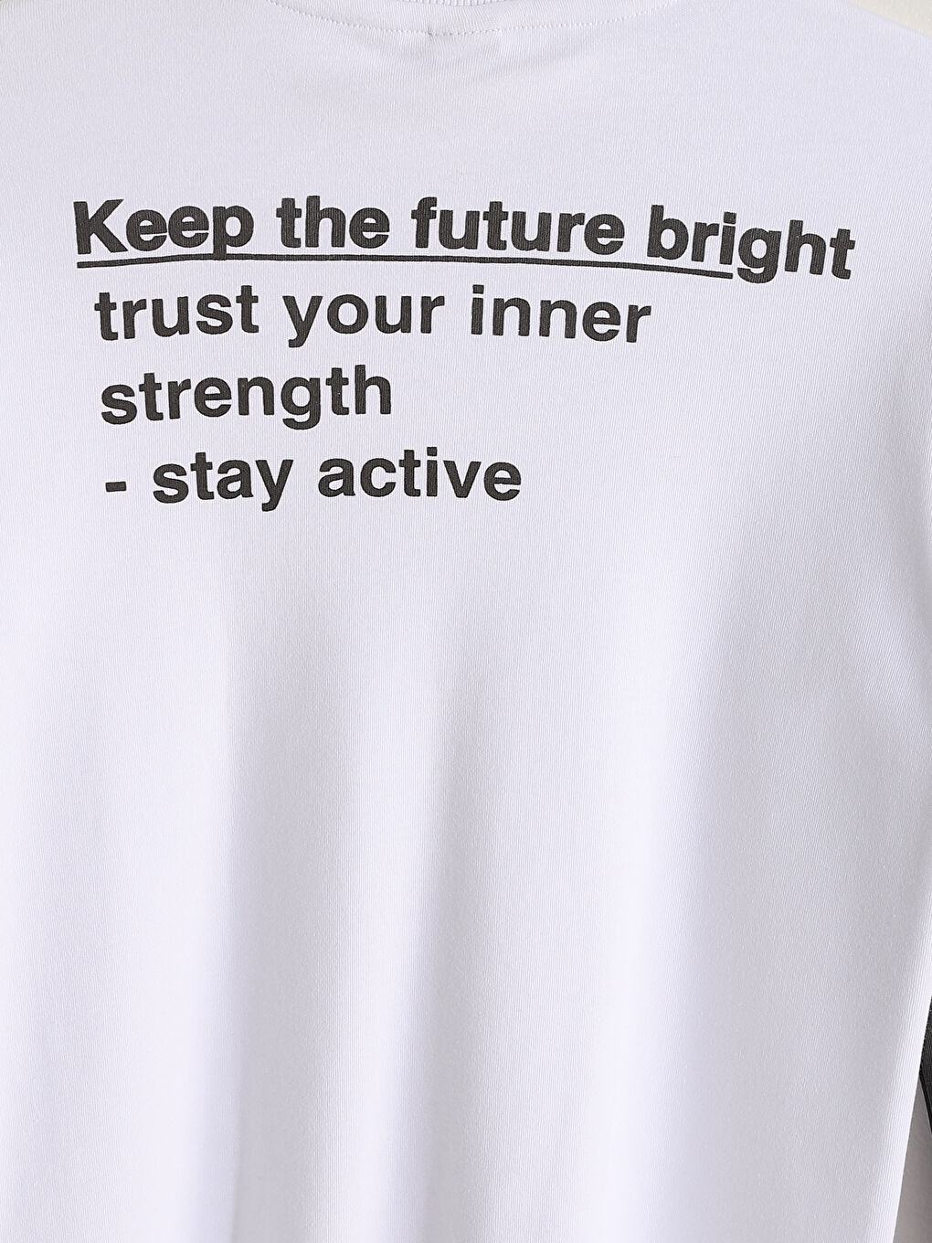 Crew Neck Printed Boys' T-Shirt-2