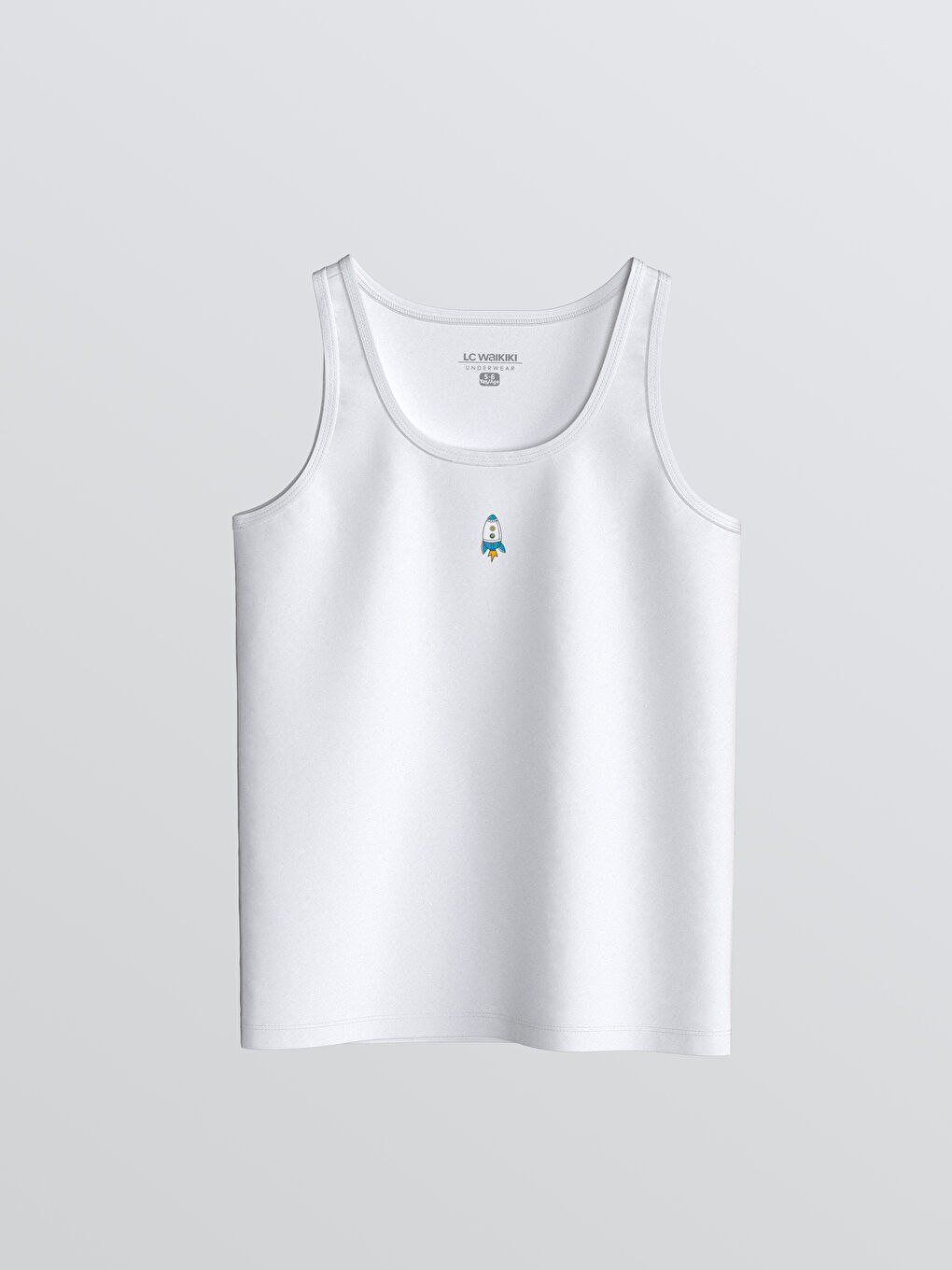 Crew Neck Boys' Tank Top