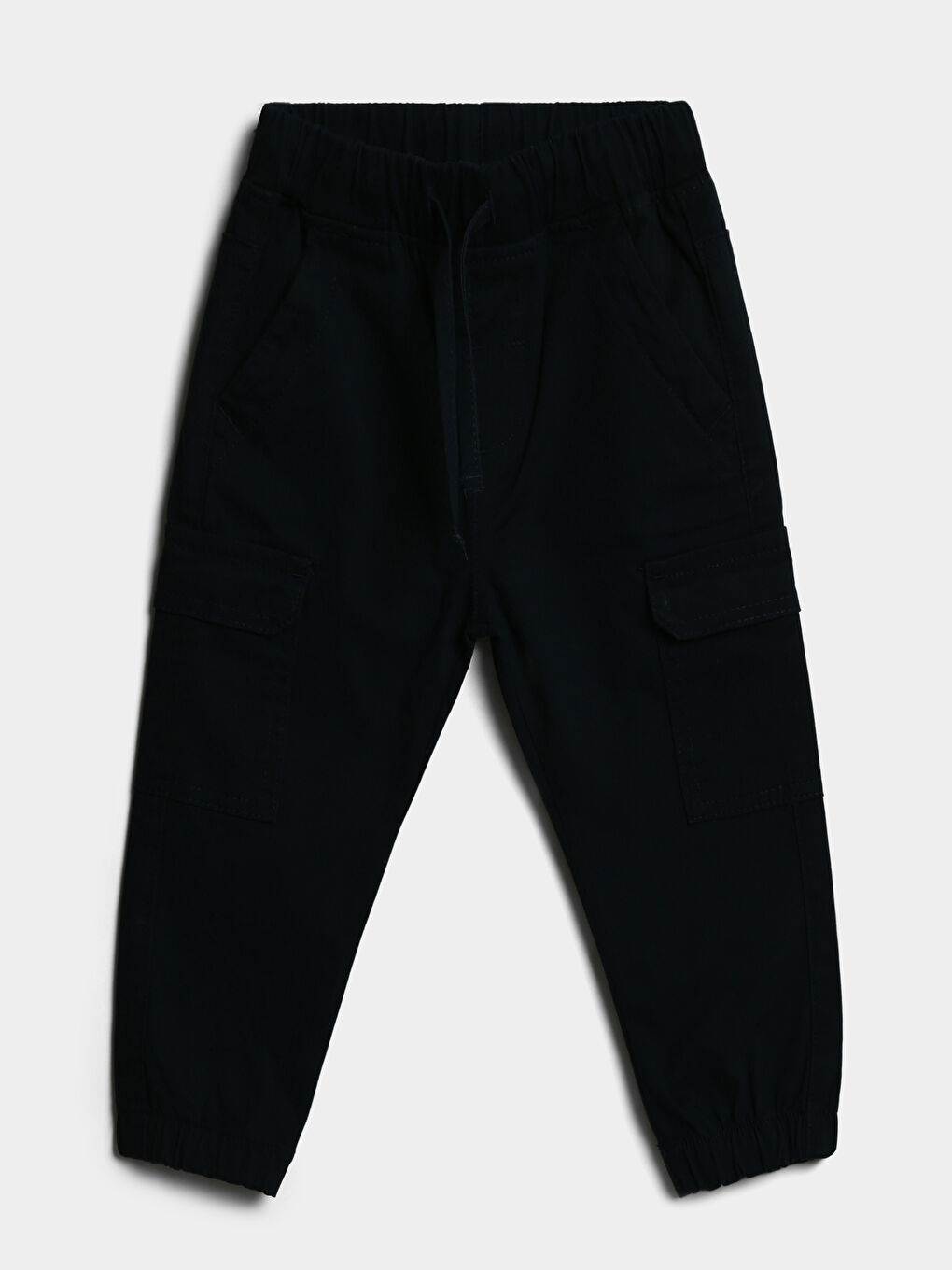 Elasticated Waist Boys' Cargo Jogger Pants-1