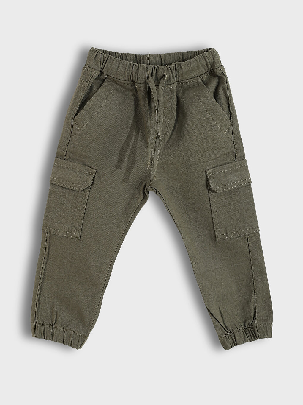 Elasticated Waist Boys' Cargo Jogger Pants