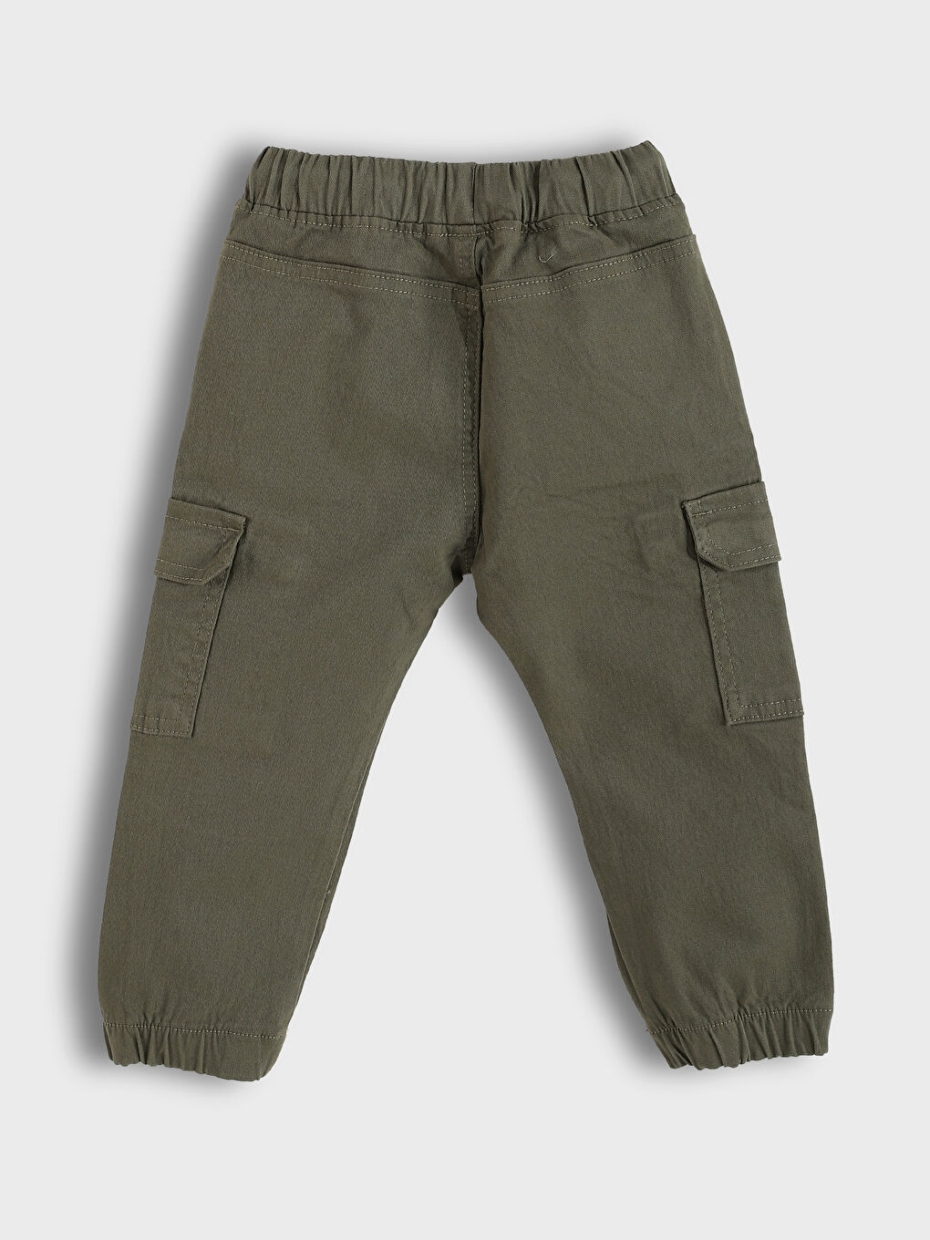 Elasticated Waist Boys' Cargo Jogger Pants-1