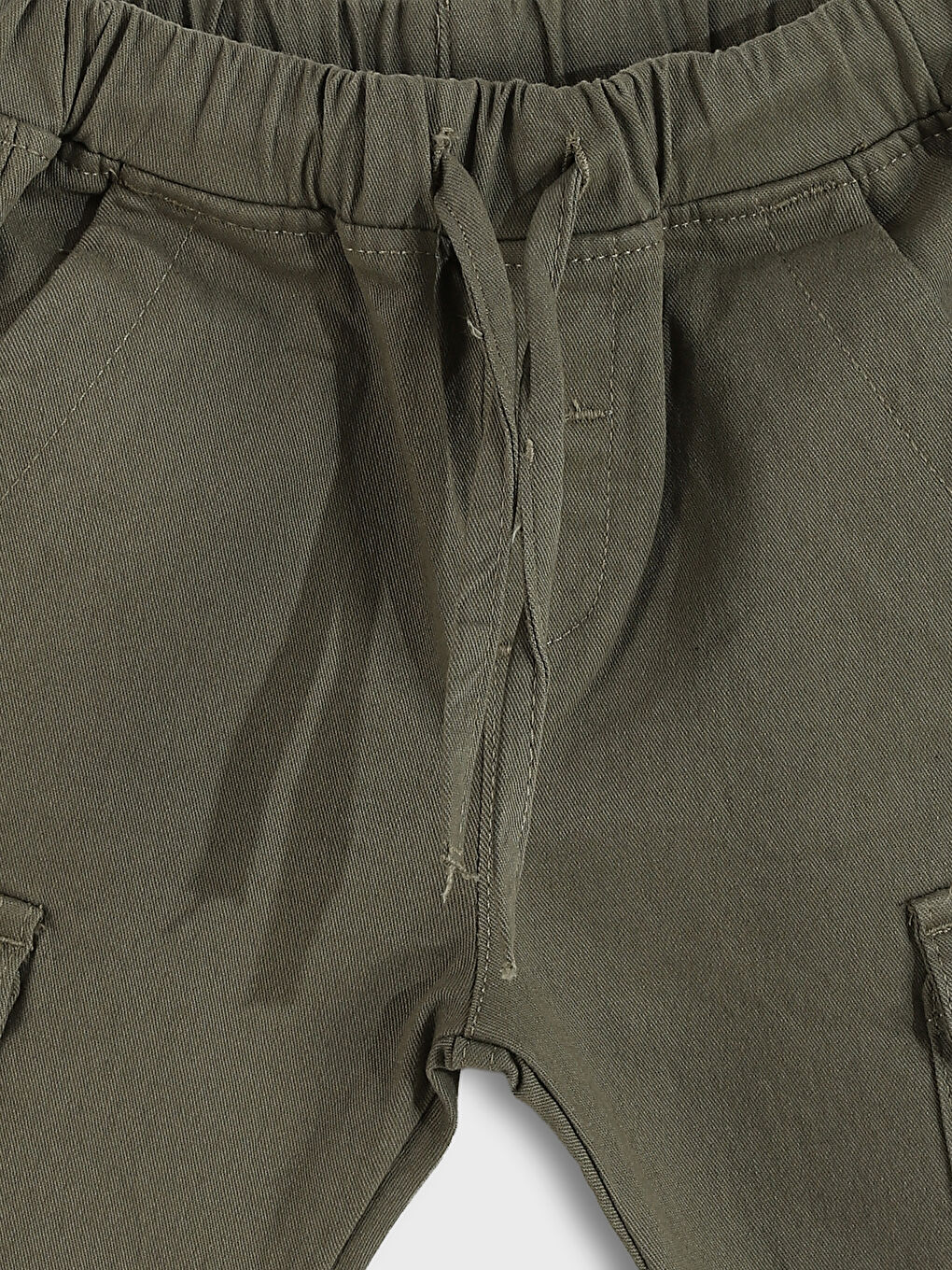 Elasticated Waist Boys' Cargo Jogger Pants-3