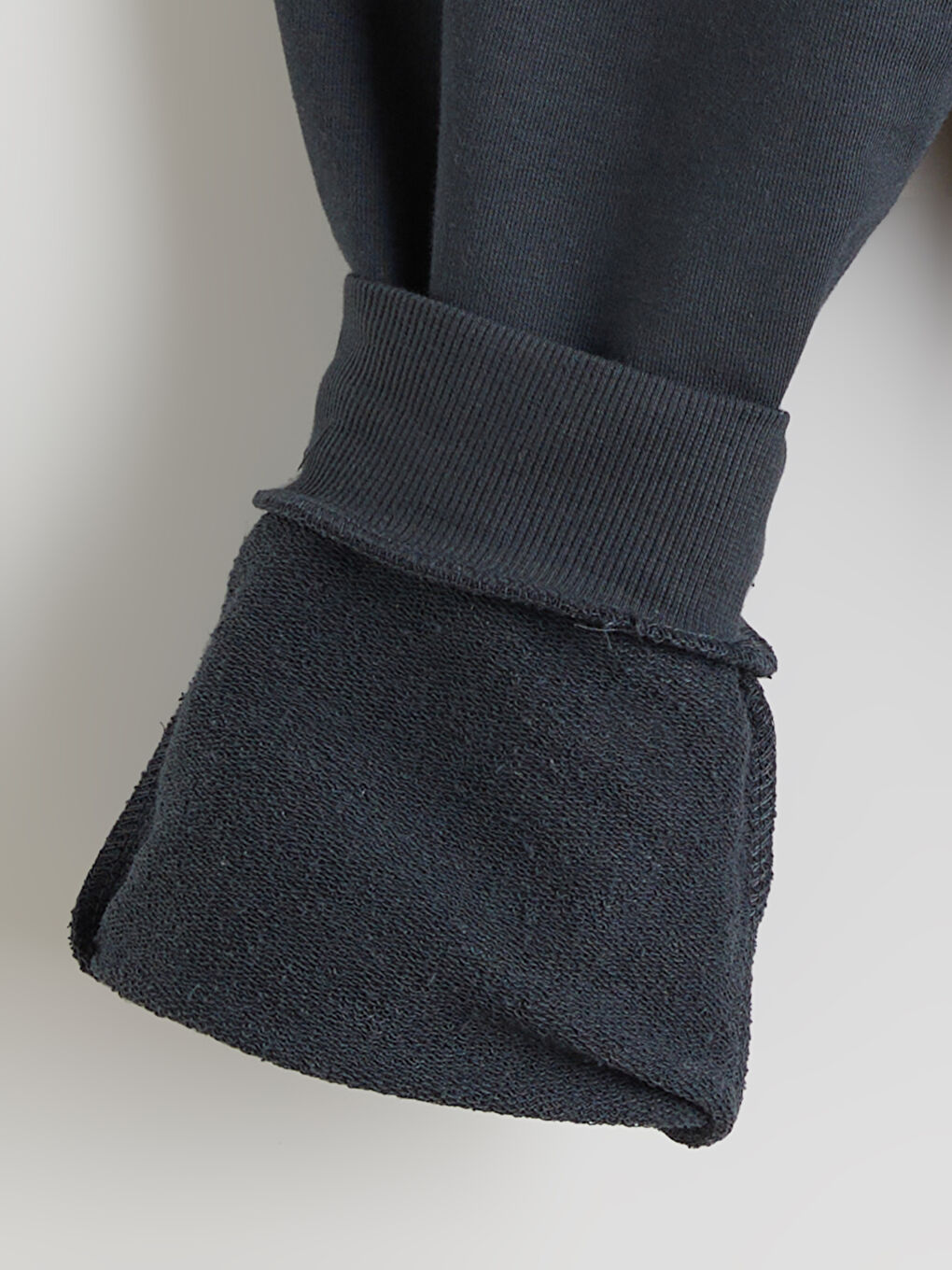 Antrasit Beli Lastikli Erkek Çocuk Jogger Eşofman Altı	-2