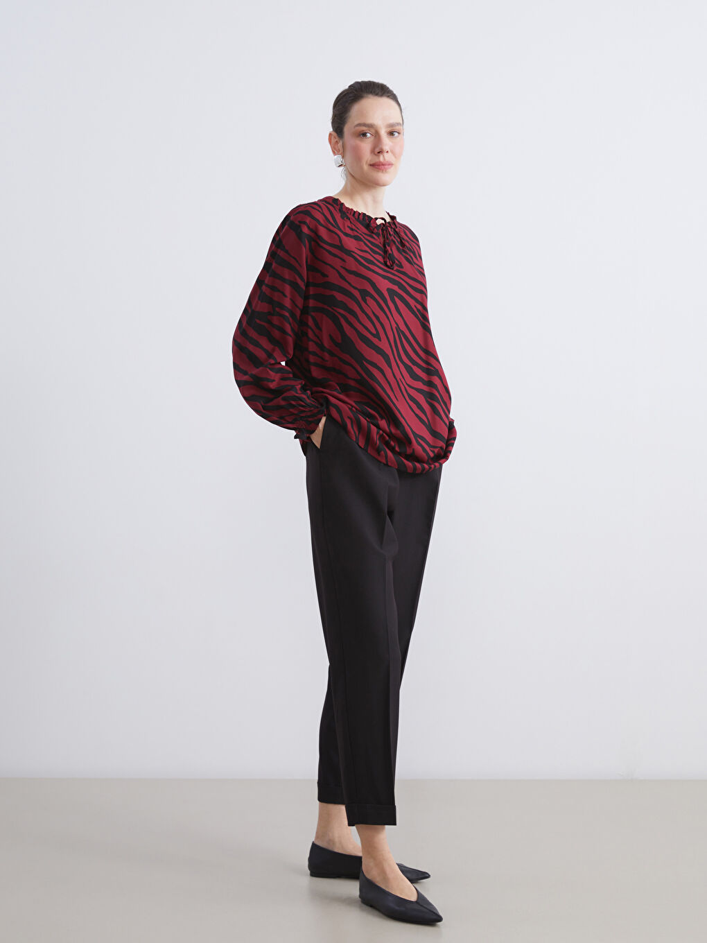 Elasticated Waist Women's Trousers