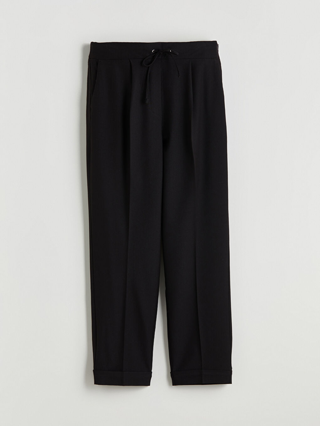Elasticated Waist Women's Trousers-4