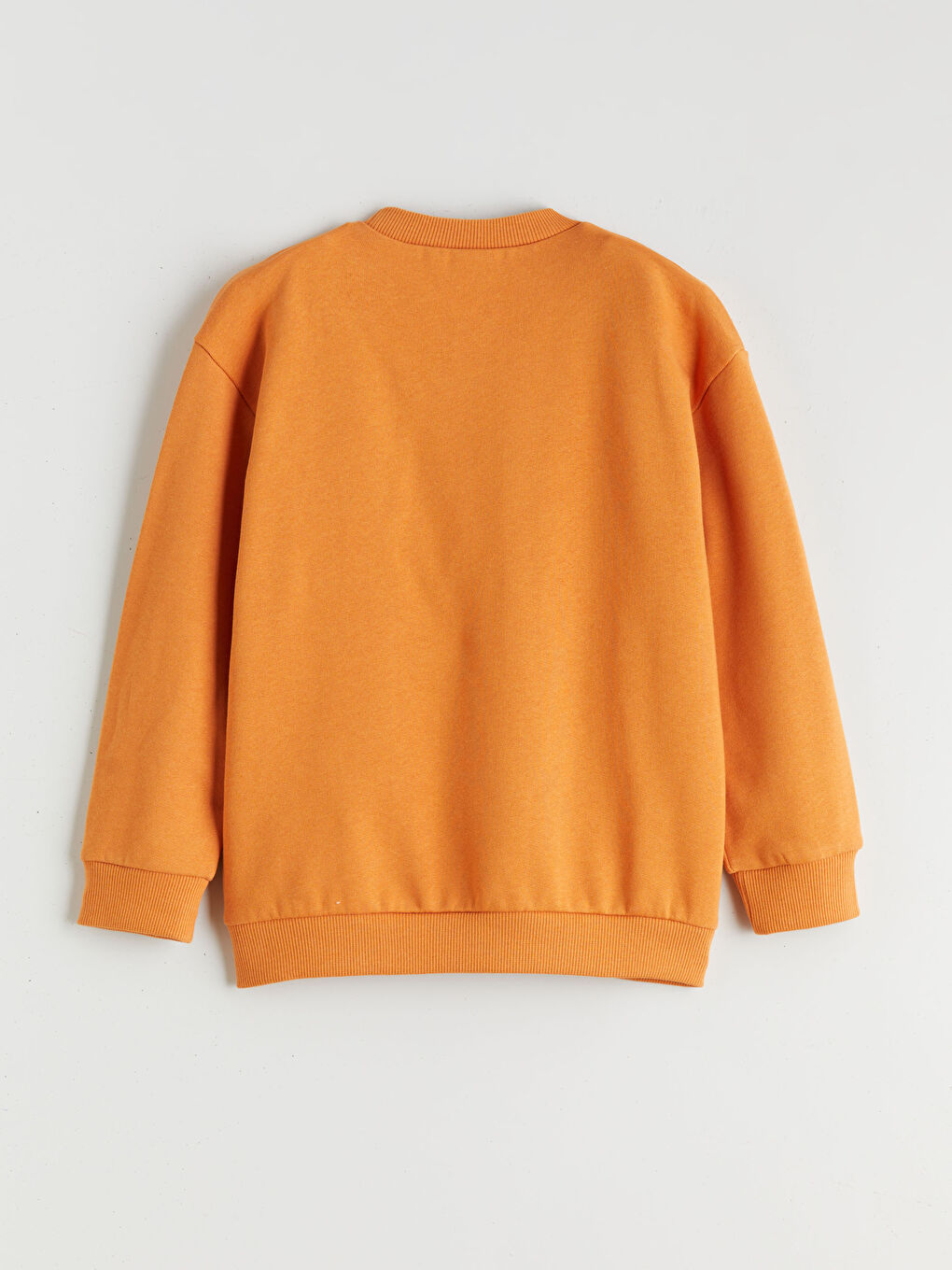 Turuncu Baskılı Erkek Çocuk Sweatshirt ve Eşofman Altı-2
