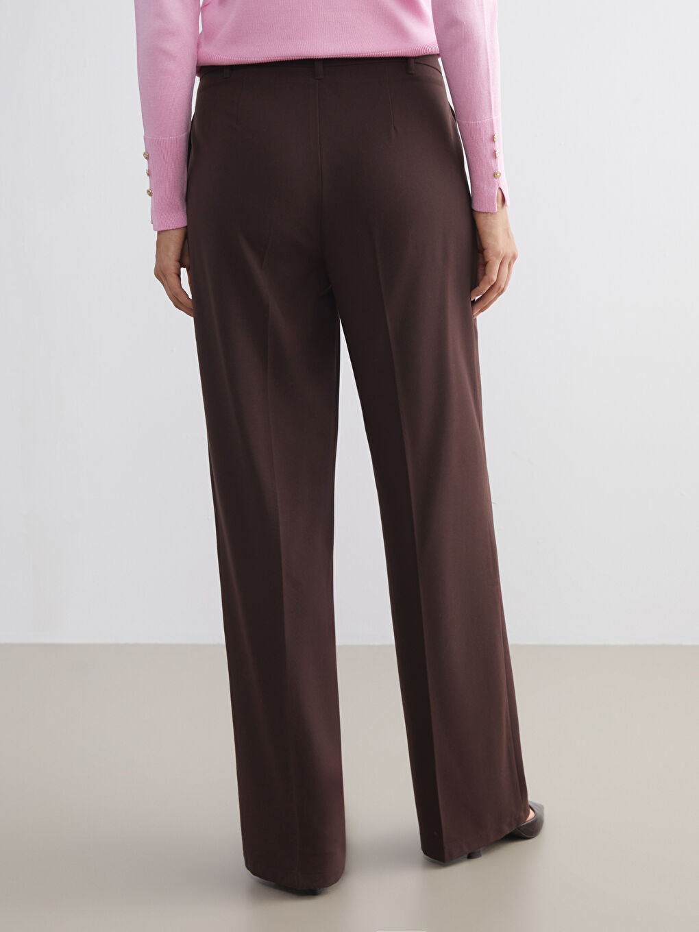 LCW Vision Regular Fit Wide Leg Women's Trousers -W59288Z8-HDD
