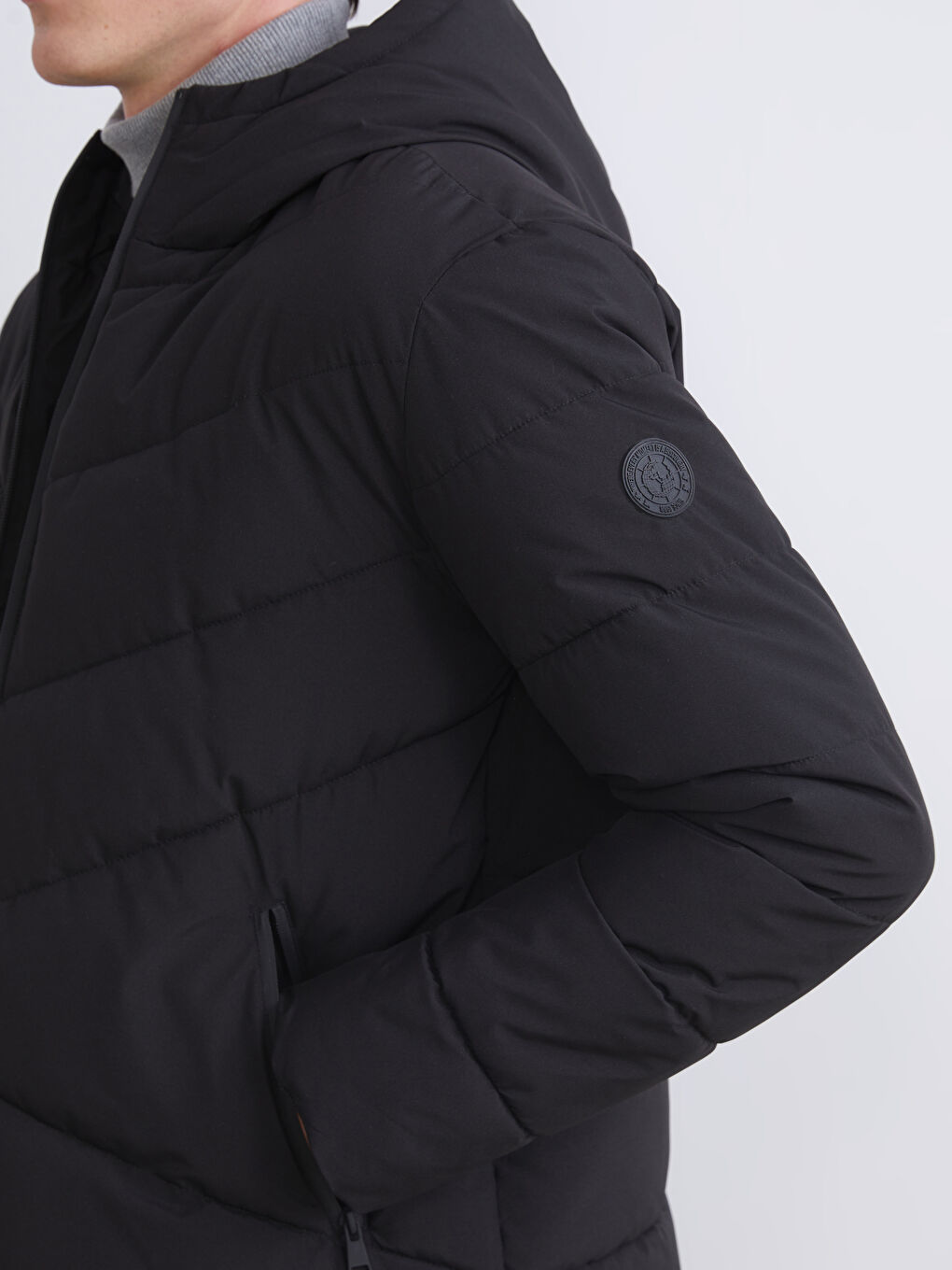 XSIDE Standard Fit Men's Puffer Coat -W59289Z8-CVL