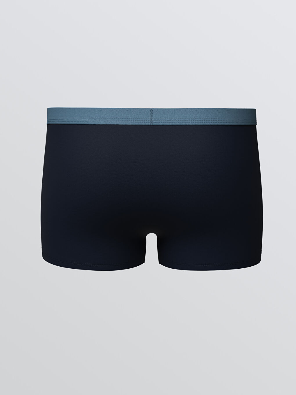 Lacivert Standart Kalıp Pamuklu Esnek Erkek Boxer-1