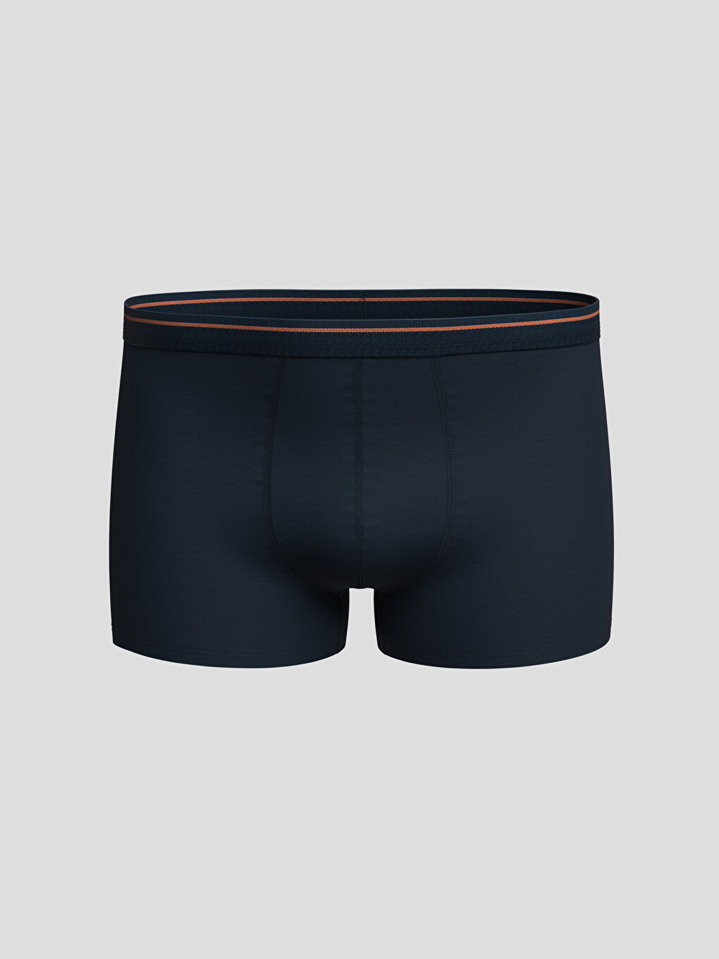 Lacivert Standart Kalıp Pamuklu Esnek Erkek Boxer