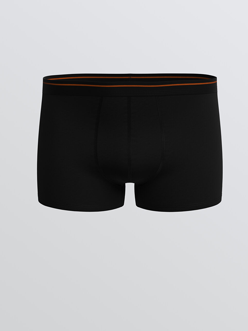 Siyah Standart Kalıp Pamuklu Esnek Erkek Boxer 3'lü-2