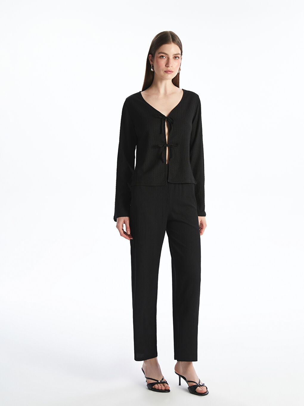 Woman BLACK Blouse-4