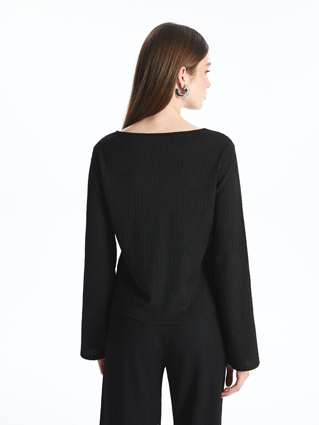 Woman BLACK Blouse-6