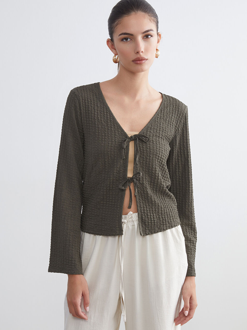 Woman KHAKI Blouse