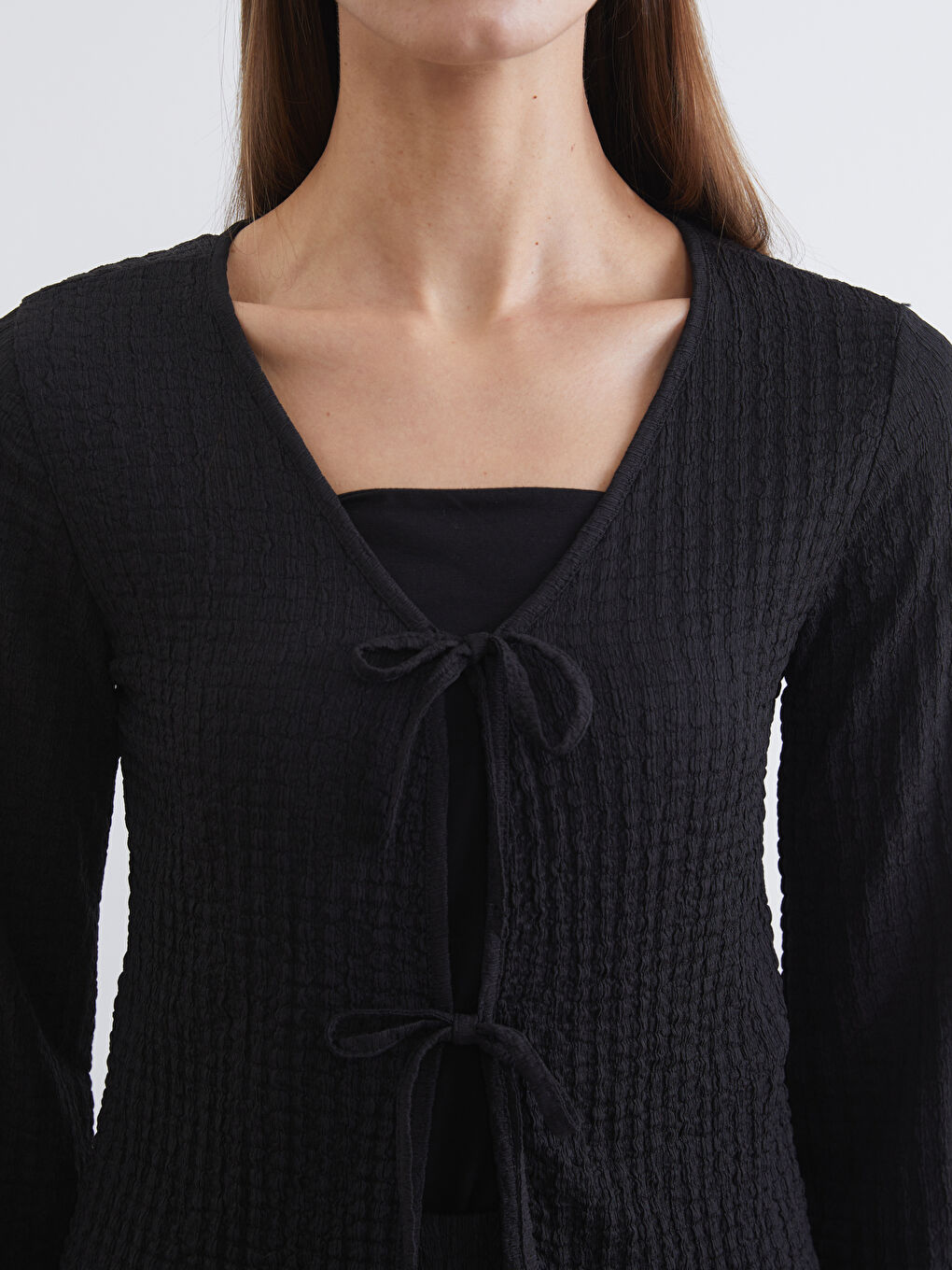 Blouse NOIR Femme-5