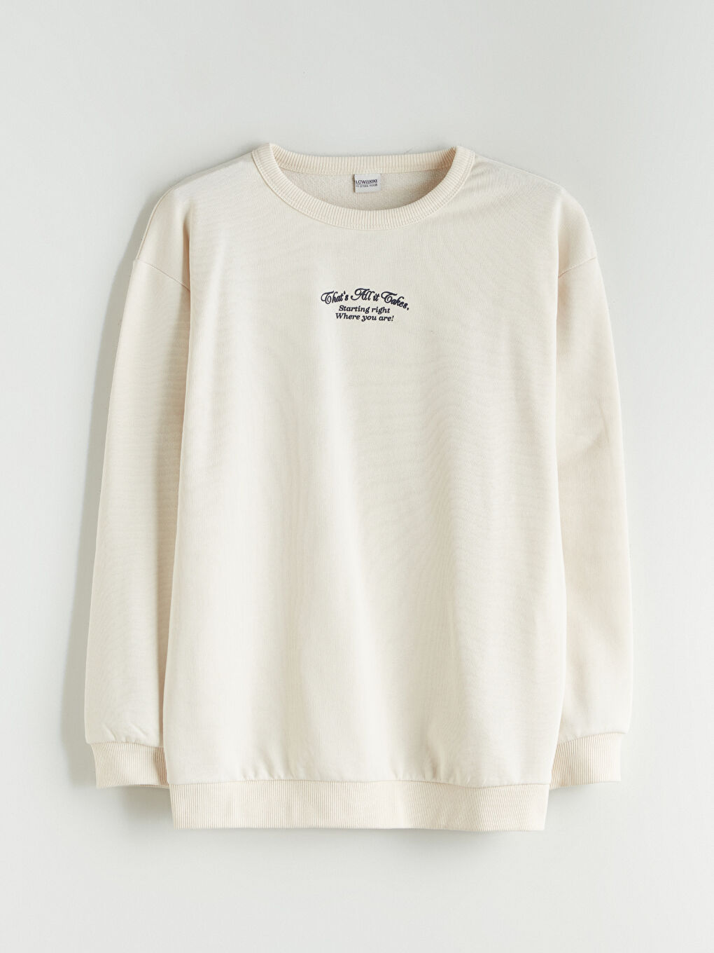 Crew Neck Boys' Sweatshirt