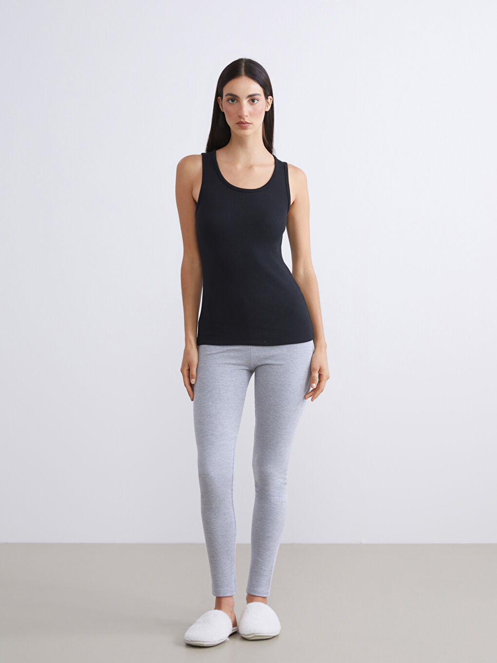 Crew Neck Women's Tank Top-2