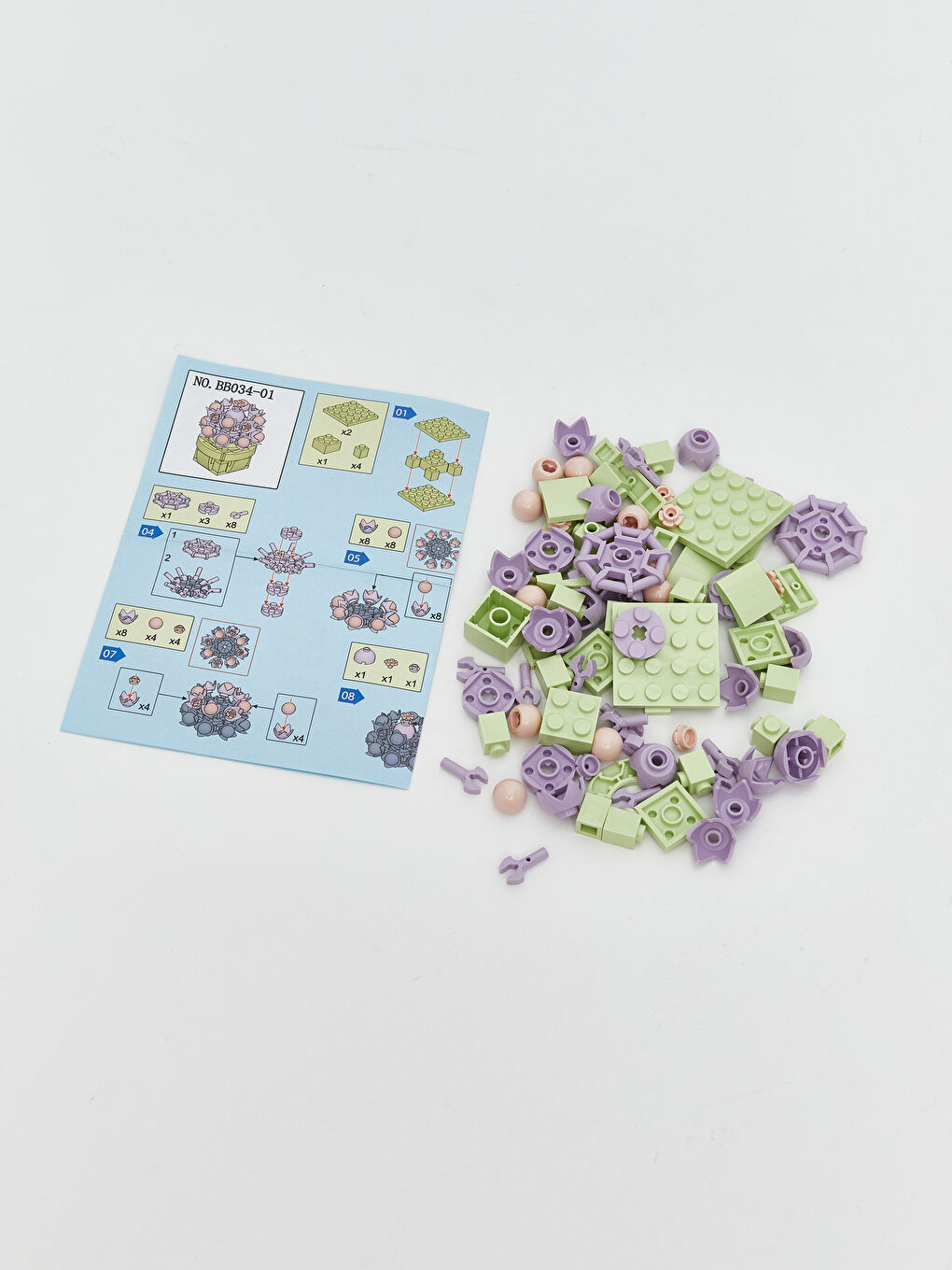 Succulent Flower Model Building Set-9