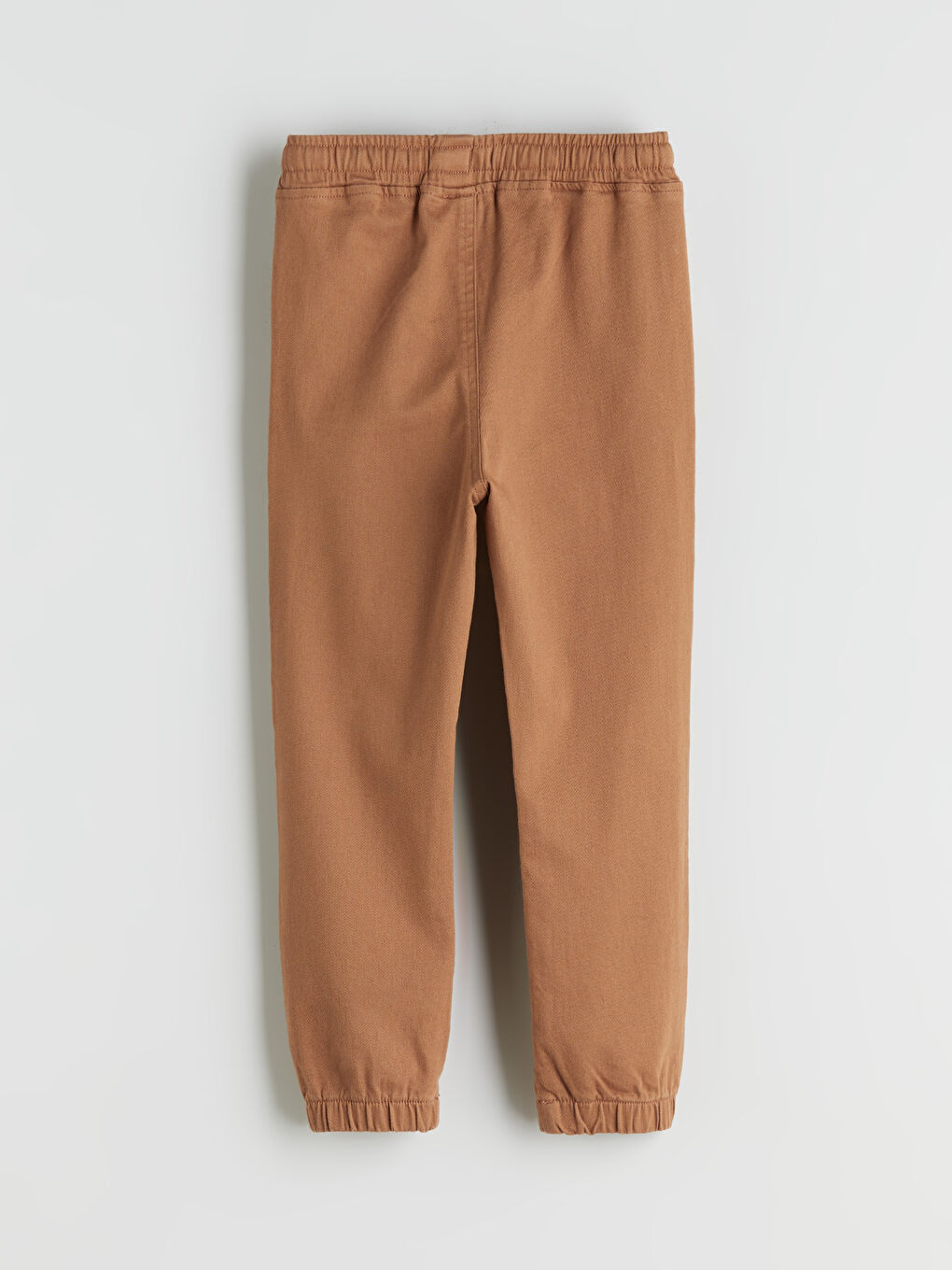 Kahverengi Beli Bağlamalı Erkek Çocuk Jogger Pantolon-1