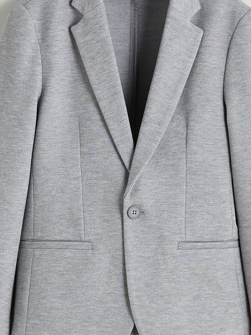 Gri Erkek Çocuk Blazer Ceket-1