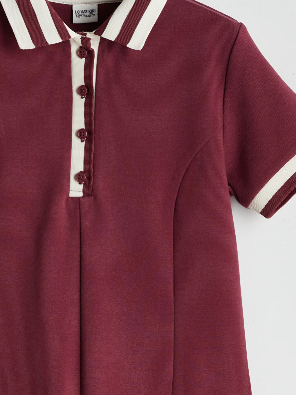 LCW Kids Girl PLUM Dress -W59452Z4-YNM