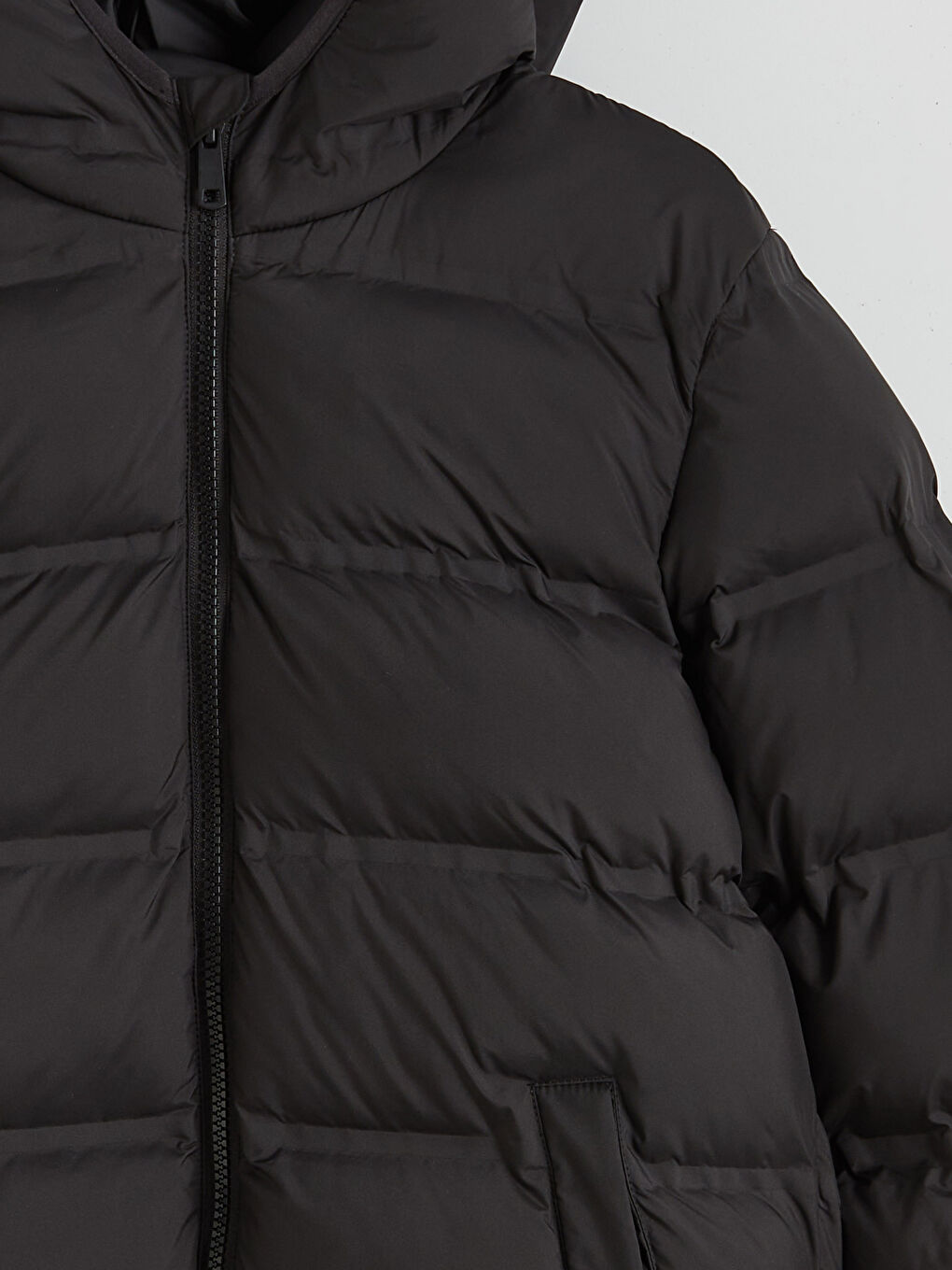Hooded Boys' Puffer Coat-2