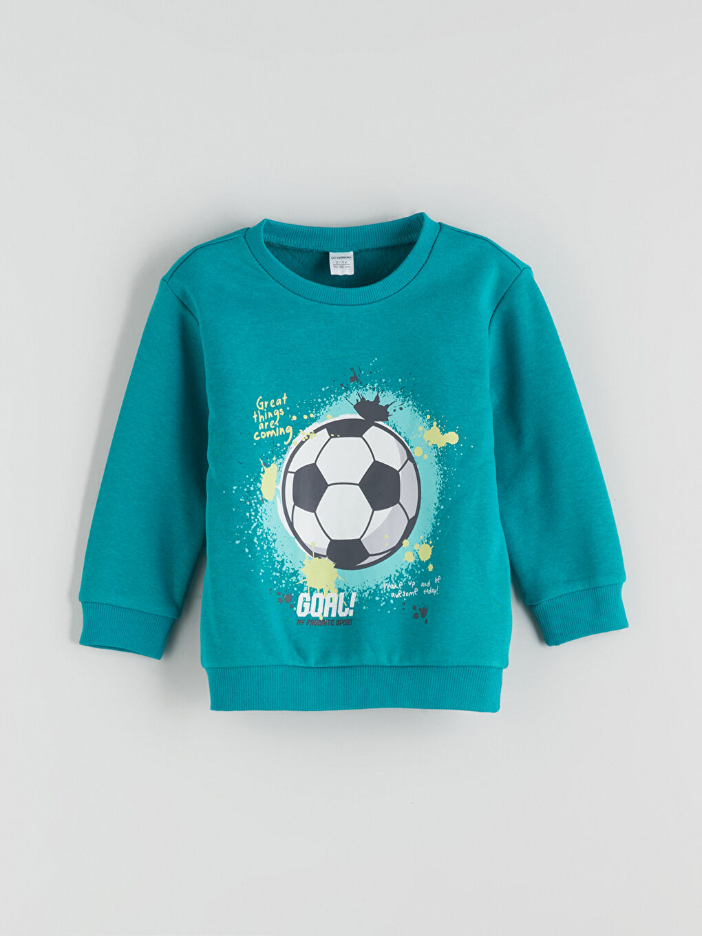 Crew Neck Boys' Sweatshirt and Sweatpants-1