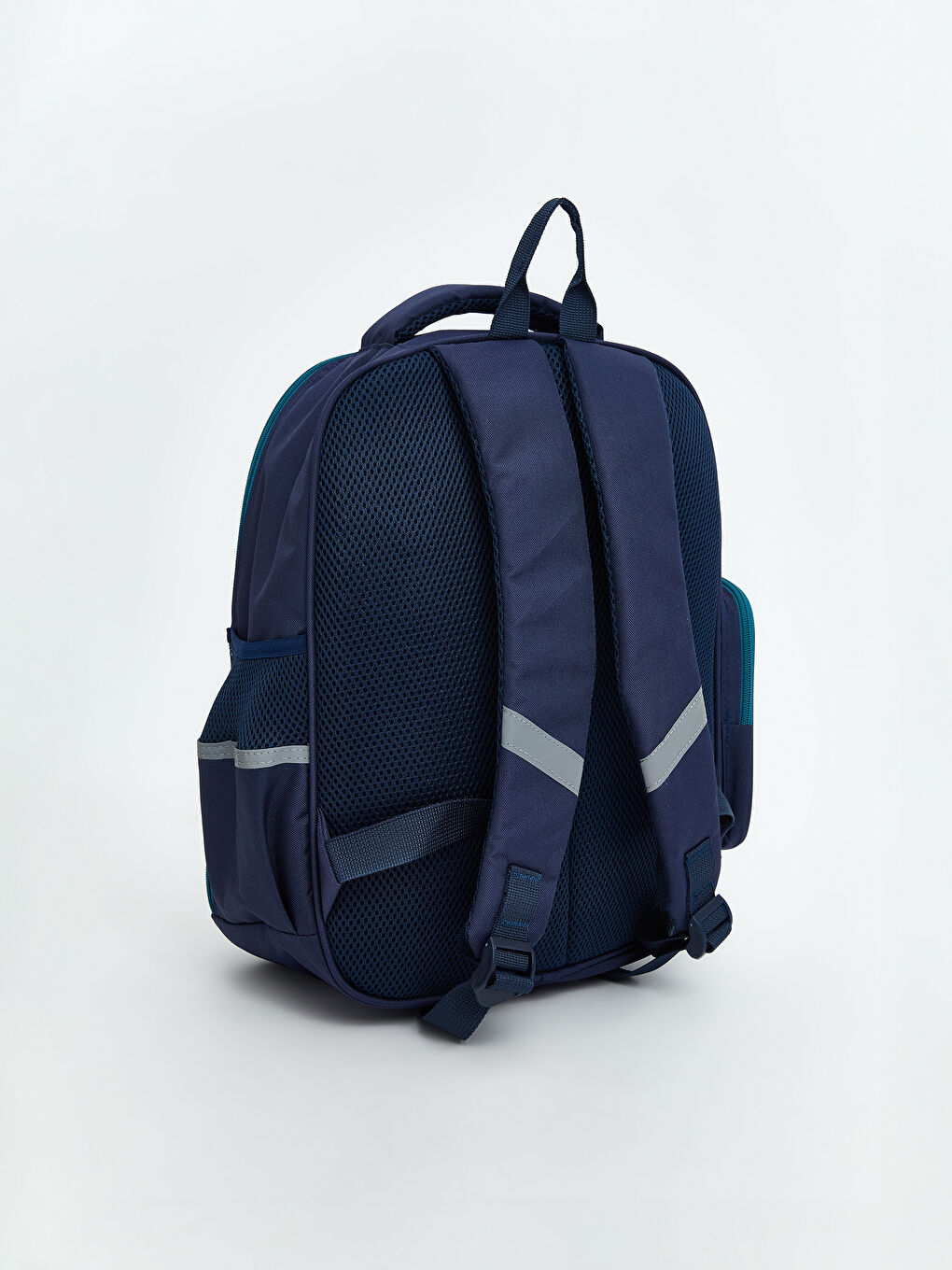 Lacivert Çok Bölmeli Erkek Çocuk Okul Çantası-2