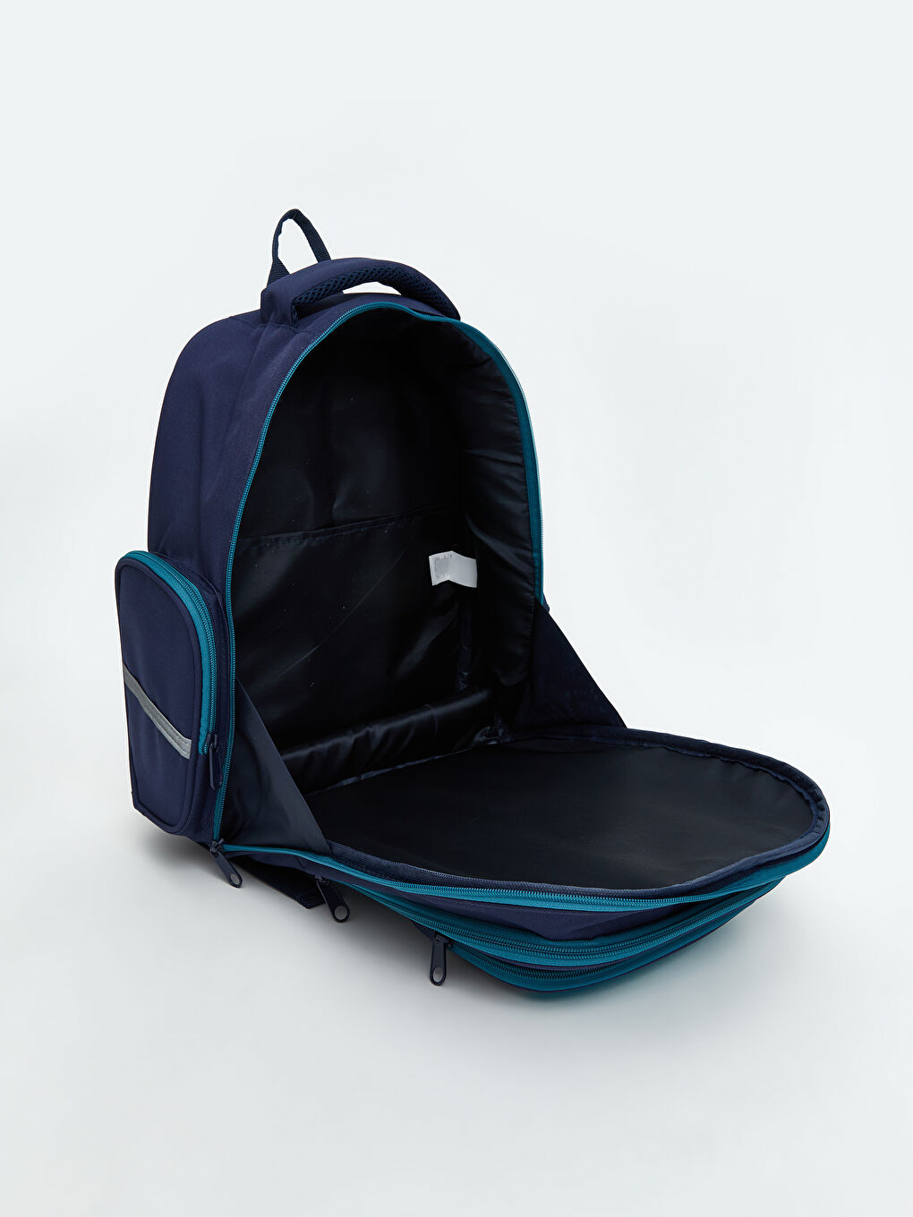 Lacivert Çok Bölmeli Erkek Çocuk Okul Çantası-3