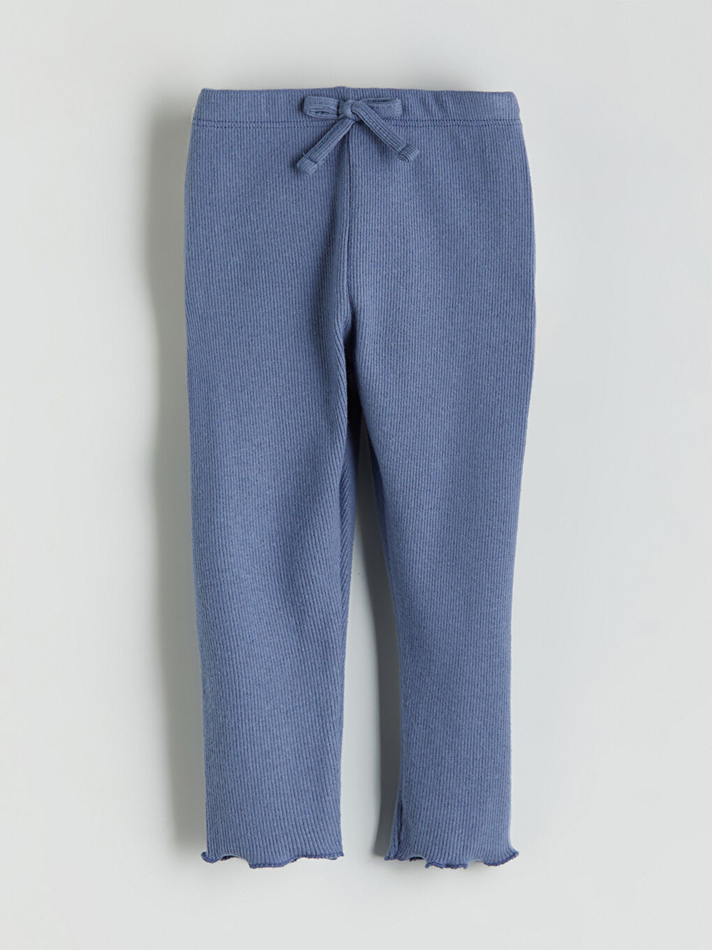 İndigo Fırfırlı Kız Bebek Bluz ve Pantolon 2'li Takım-4