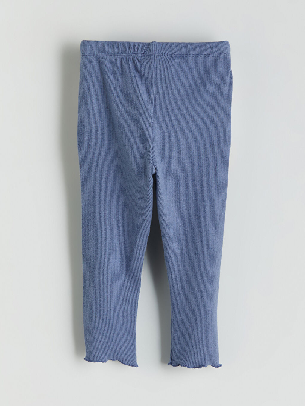 İndigo Fırfırlı Kız Bebek Bluz ve Pantolon 2'li Takım-5