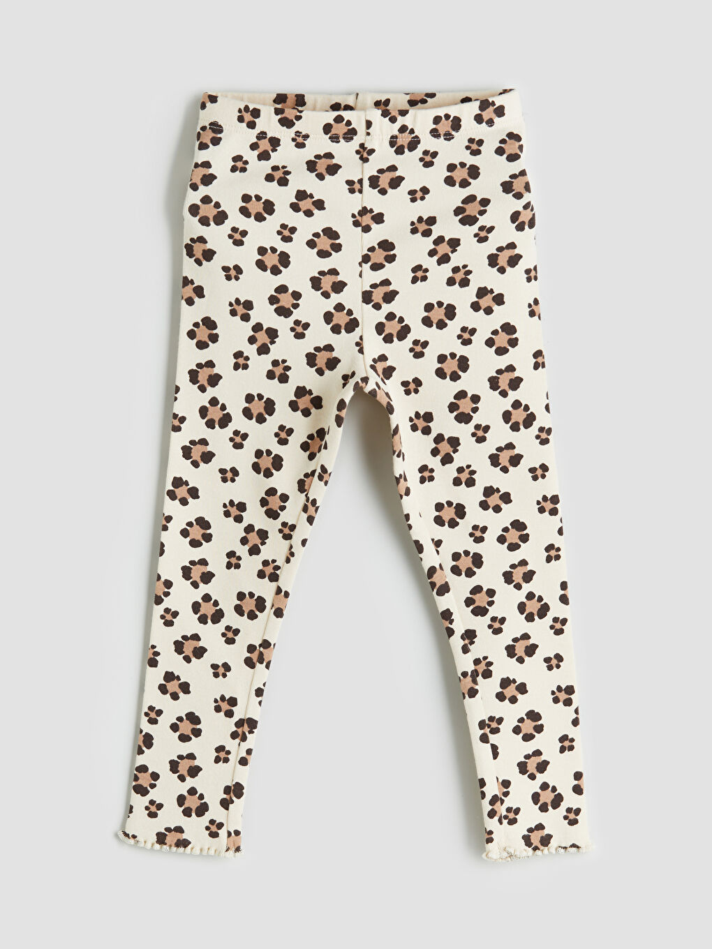 LCW baby Minnie Mouse Printed Baby Girls' Sweatshirt and Leggings 2 Pack -W59543Z1-GT6