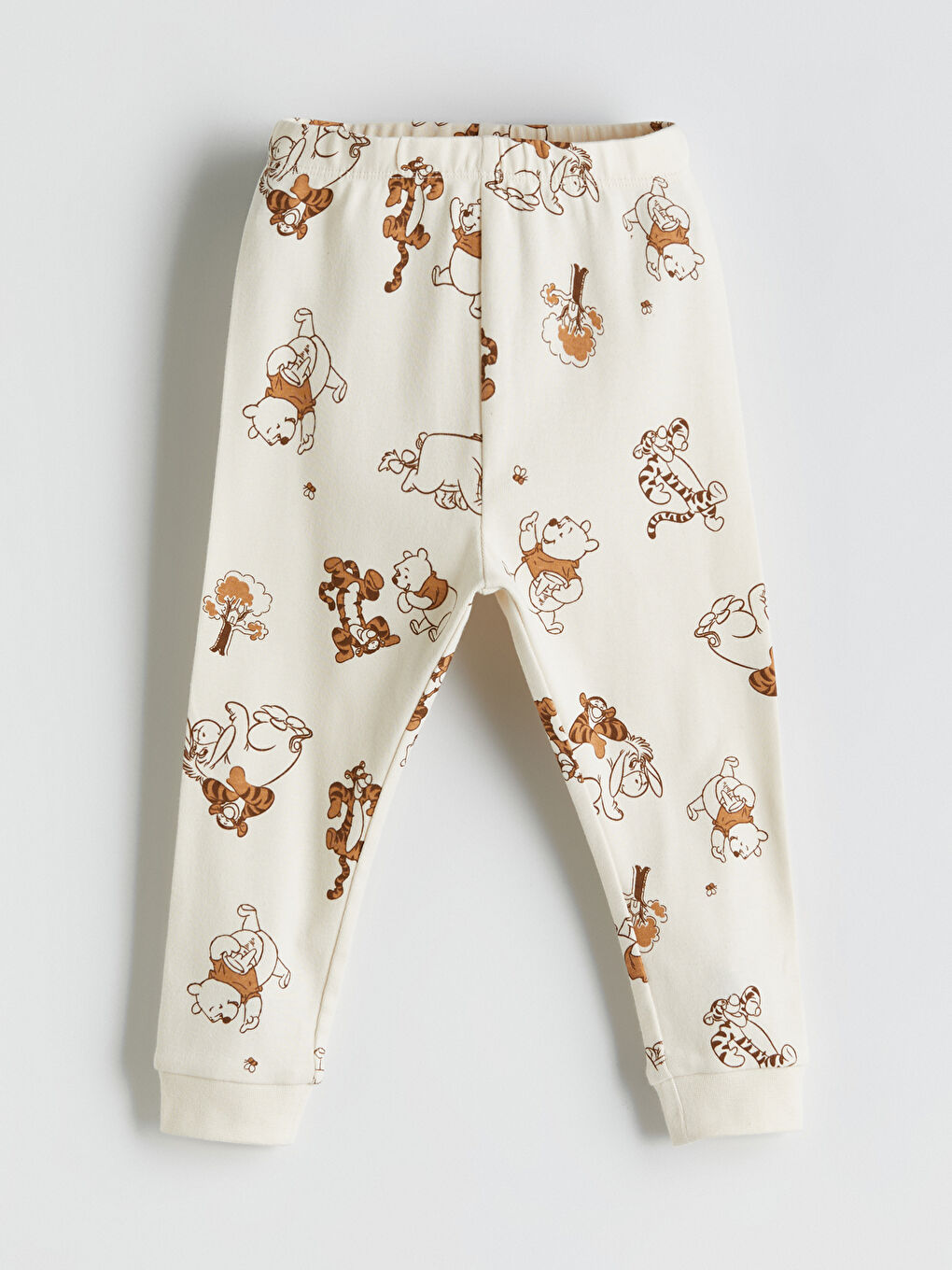 LCW baby Crew Neck Long Sleeve Winnie the Pooh Printed Baby Boys' Pyjama Set -W59560Z1-LQA