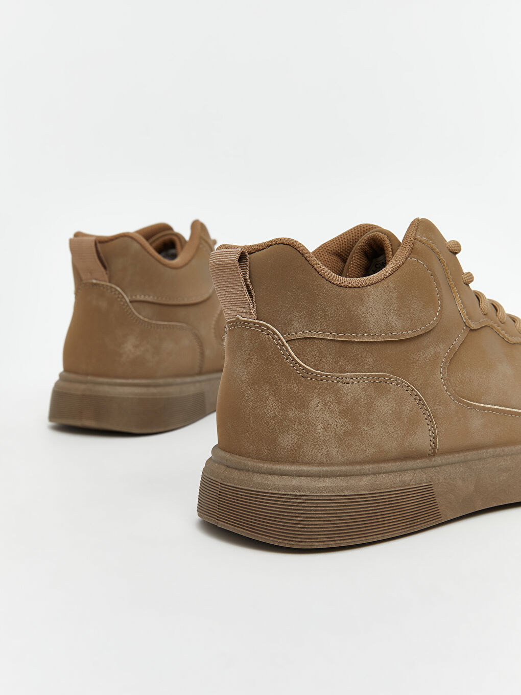 Faux Suede Lace-Up Men's Sports Shoes-4