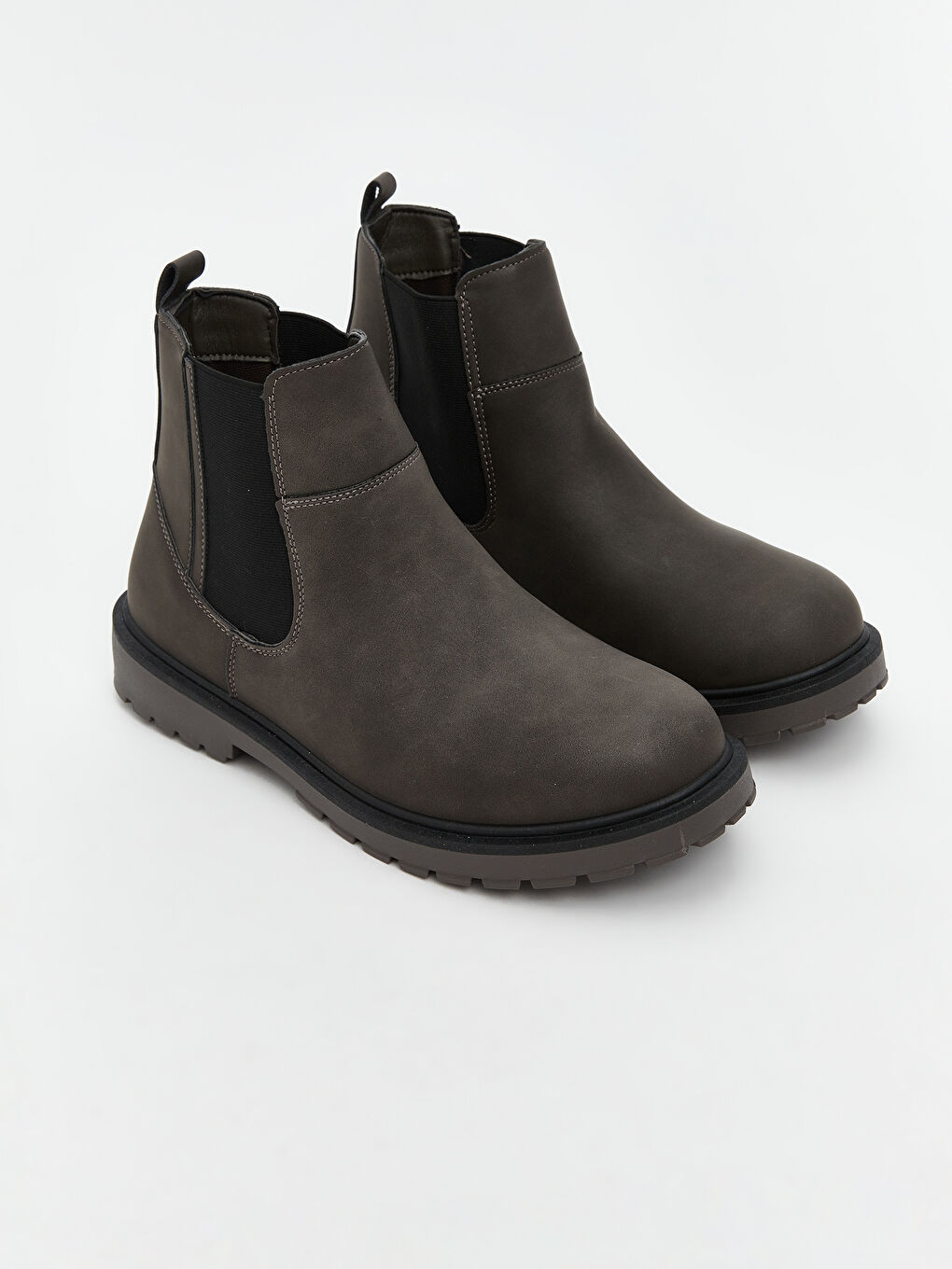Faux Suede Men's Boots