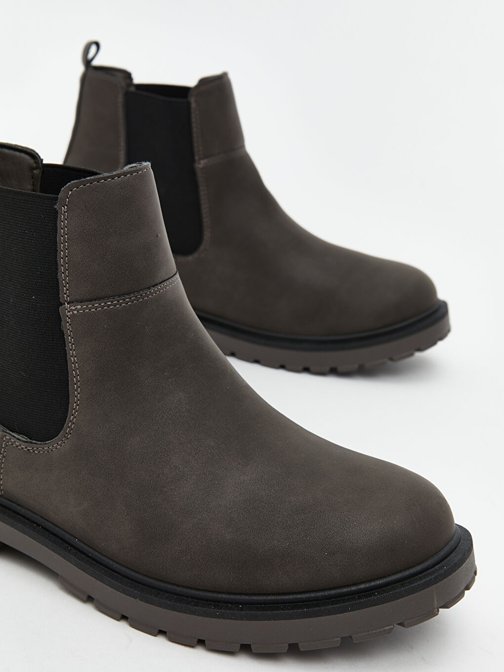Faux Suede Men's Boots-2