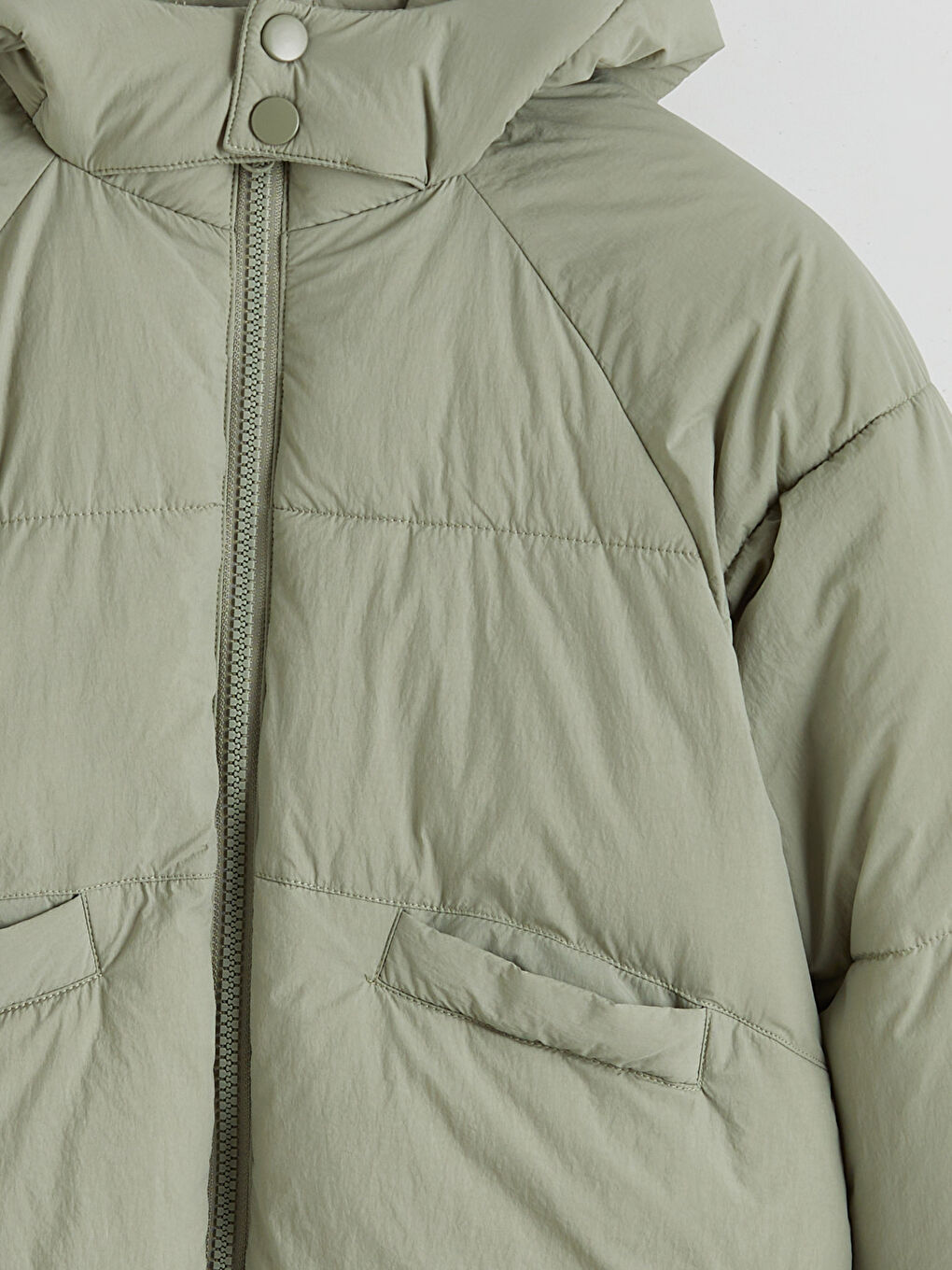 Hooded Girl Puffer-2