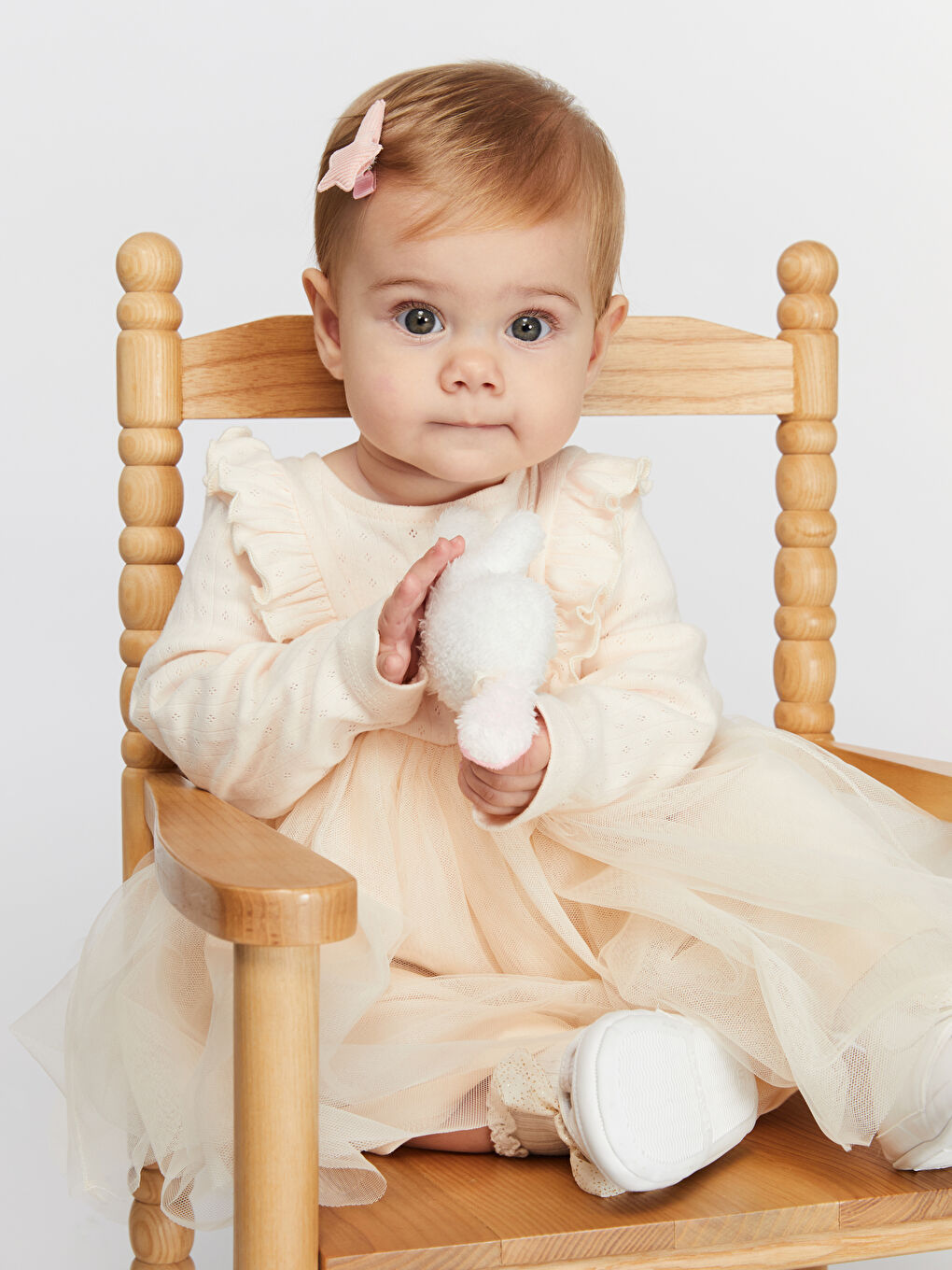 Crew Neck Tutu Baby Girls' Dress-1
