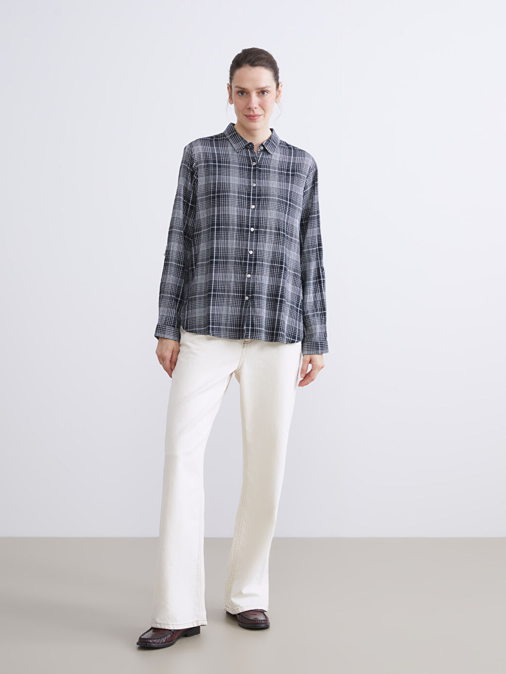Plaid Women's Shirt-1