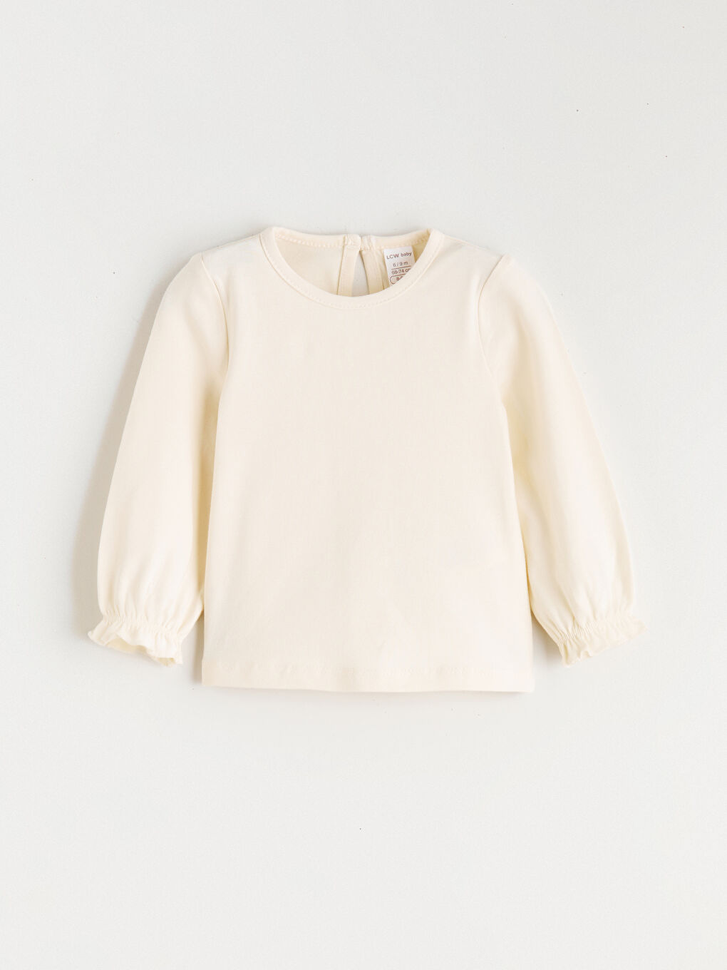 Pembe Fiyonk Detaylı Kadife Kız Bebek Salopet Elbise ve Tişört-3