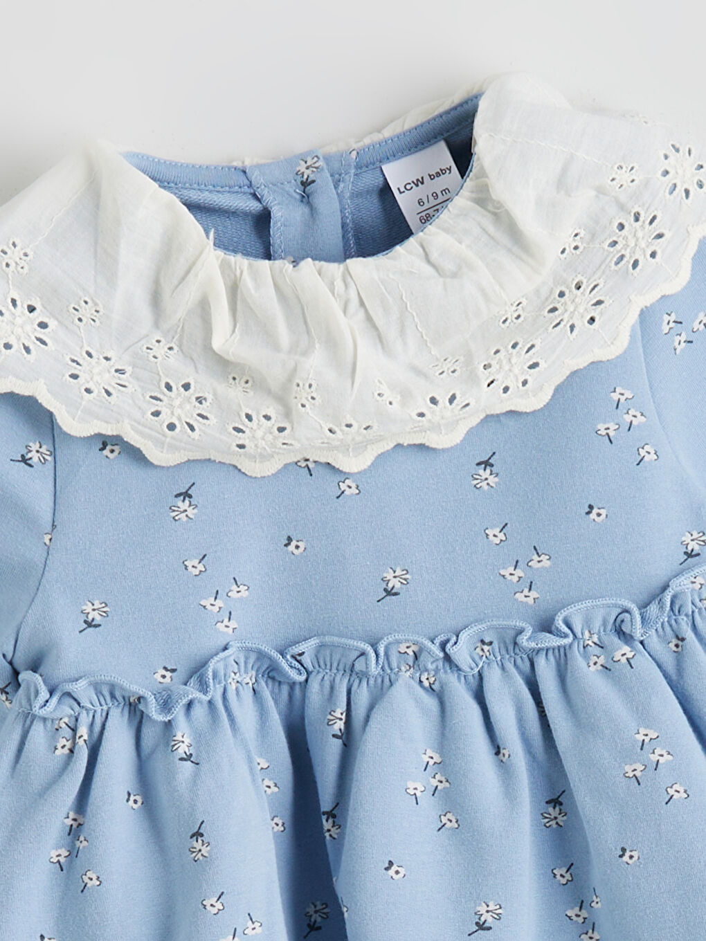 LCW baby Baby Girl BLUE Dress -W59622Z1-LQQ