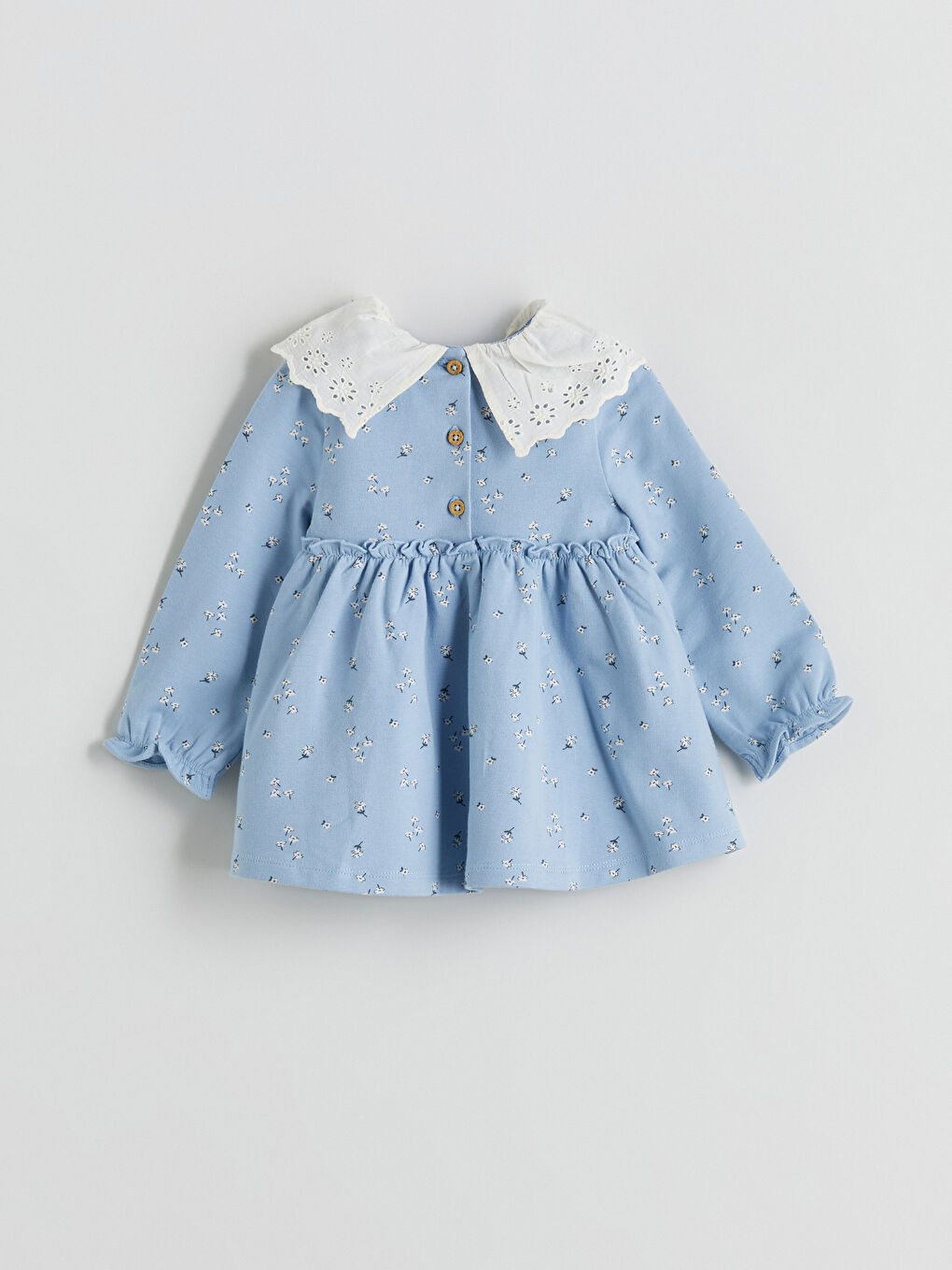 LCW baby Baby Girl BLUE Dress -W59622Z1-LQQ