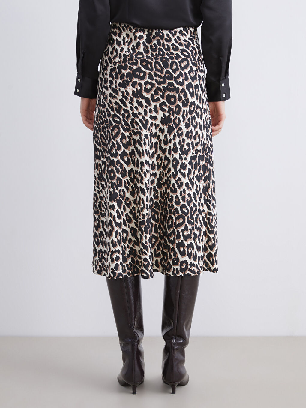 Woman BROWN Skirt-3