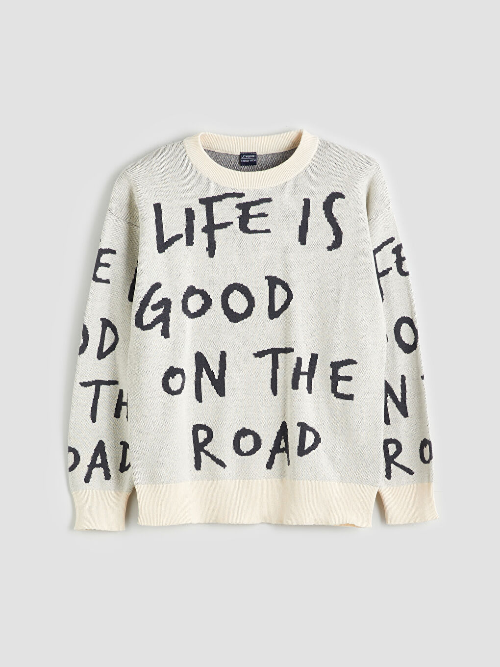 Crew Neck Boys' Knitwear Sweater